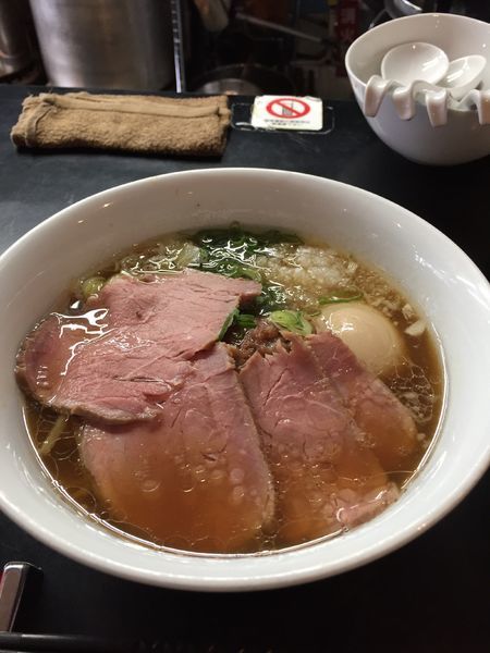 「贅沢焼牛らぁ麺」@牛骨らぁ麺 マタドール 本店の写真