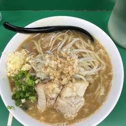 ラーメン大盛り(アブラ増し、ニンニク増し)