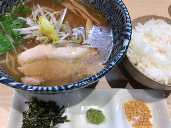 「焼きあご醤油お茶漬けセット」@麺匠 いし井の写真