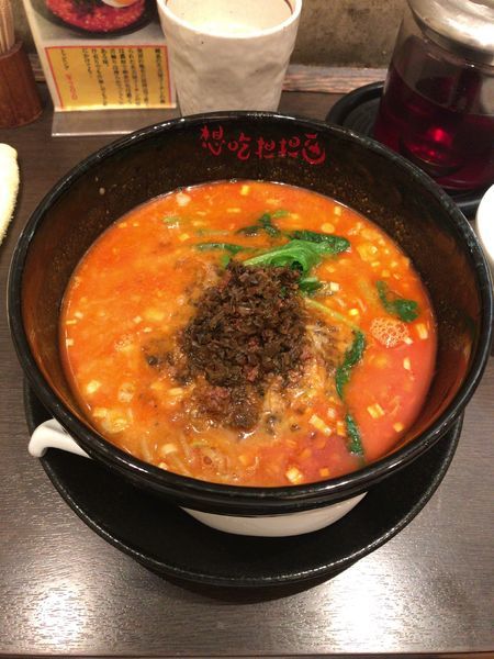 「汁あり担々麺 ¥900」@想吃担担面 名駅エスカ店の写真