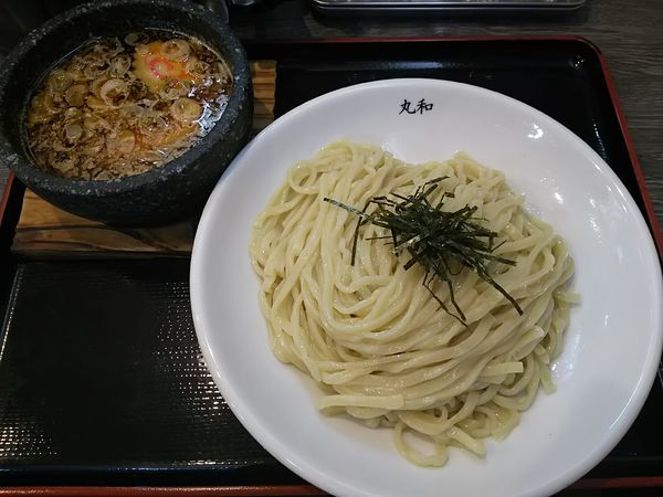 「嘉六つけ麺　（中盛：同価格）」@つけ麺丸和 名駅西店の写真