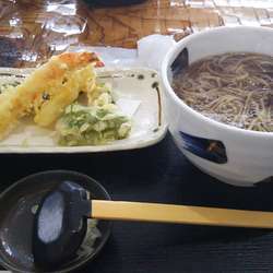 かけそば＋天ぷら（ランチメニュー１）