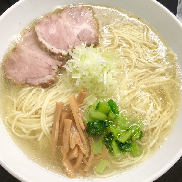 「塩ラーメン（大盛）」@麺処 たまりやの写真