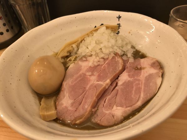 「濃厚煮干しらーめん One Night carnibi」@濃厚煮干らーめん 川むらの写真