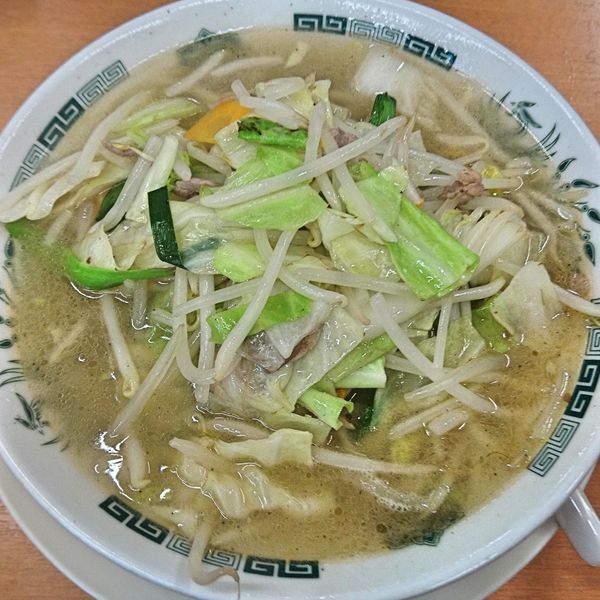 「野菜たっぷりタンメン520」@日高屋 京急川崎駅前店の写真