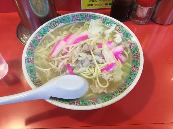 「チャンポン(¥800)」@思案橋ラーメンの写真