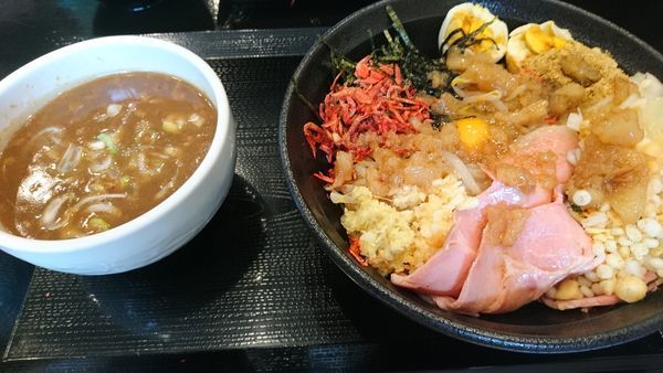 「極どろつけ麺冷やし小」@つけ麺 どでんの写真