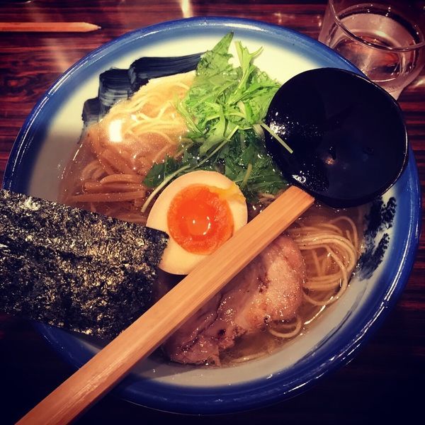 「柚子塩らーめん」@AFURI 恵比寿の写真