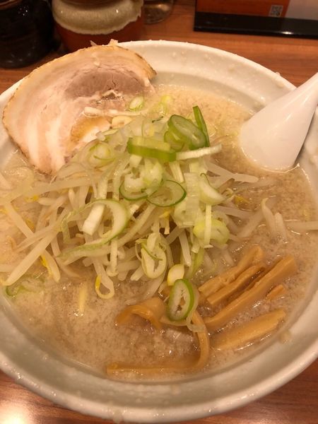 「背脂らーめん」@こってりらーめん なりたけ TOKYOの写真