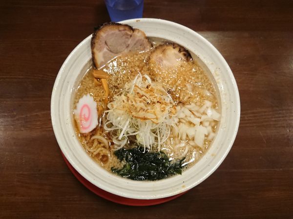 「荒煮干せあぶら 750円」@煮干し中華専門店 つじ製麺所の写真