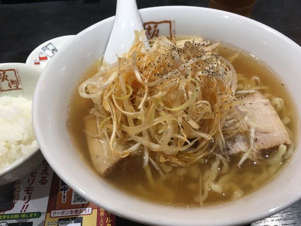 「ネギラーメン 760円」@喜多方ラーメン 坂内 西五反田店の写真
