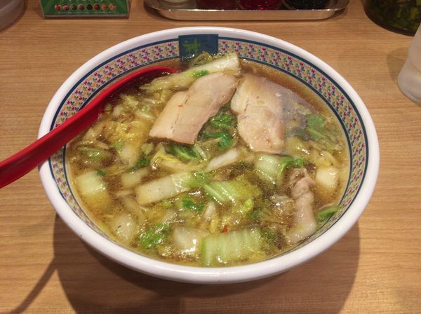 「おいしいラーメン(750円)」@どうとんぼり神座 東京ドームシティ店の写真