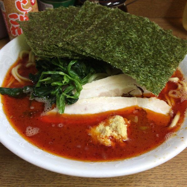 「紅蓮の虎 海苔」@ラーメン虎ノ穴の写真