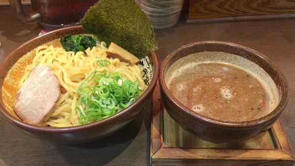 「和風白湯つけ麺」@真武咲弥 渋谷店の写真