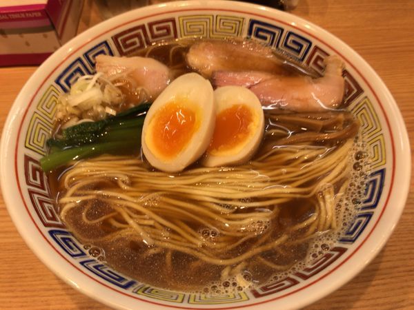 「味玉中華そば大盛 900円」@ほっこり中華そば もつけの写真