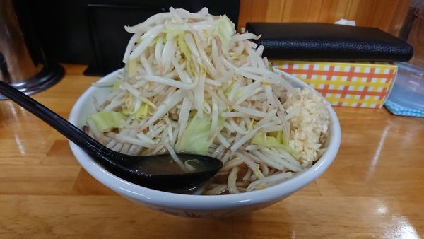 「SSラーメン大 ヤサイニンニク」@地鶏ラーメン 赤大屋の写真