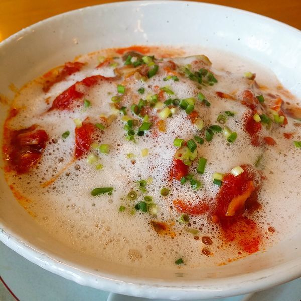 「野菜チリチーズトマトらーめん」@ら〜めん TAKO房の写真