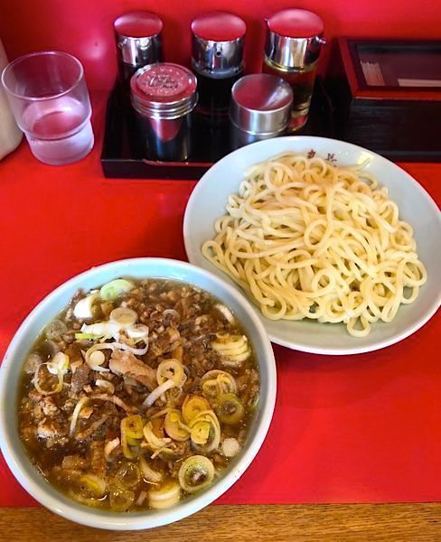 「チャーシューつけそば ¥1050」@丸長 目白店の写真