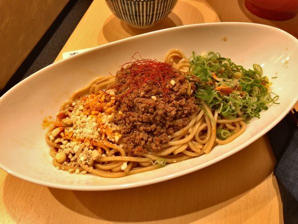 「汁なし坦々麺」@濃厚鶏そば 葵の写真