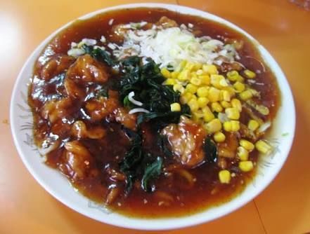 「焼肉冷やし」@中華 大進の写真