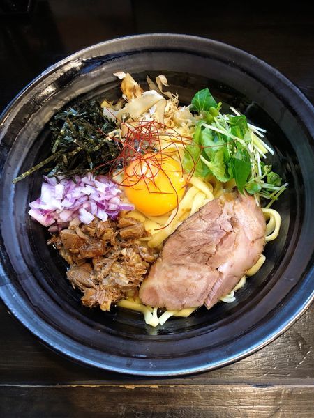 「【限定】煮干し和えそば」@麺や 笑 ～Sho～の写真