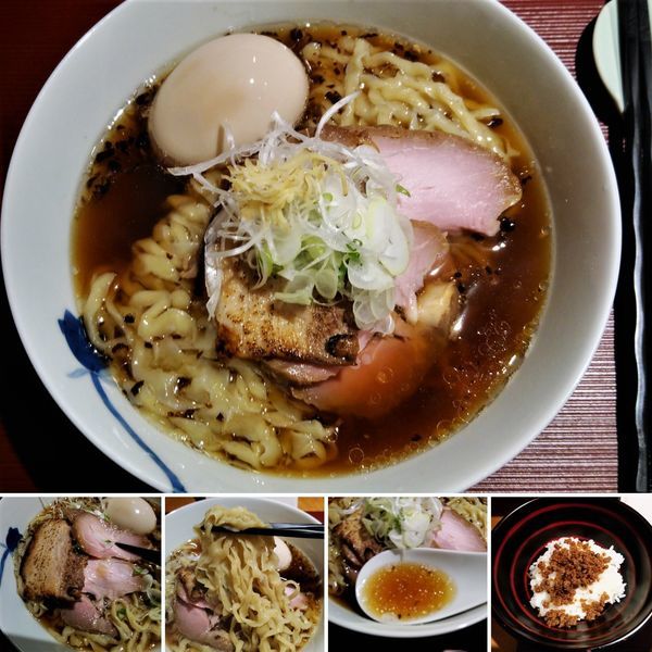 「生姜そば＋味玉＝950円」@麺 みつヰの写真