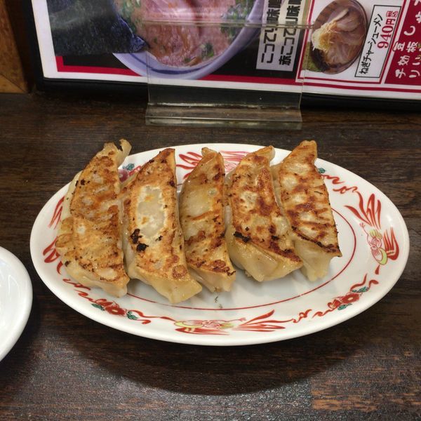 「餃子」@一番ラーメンがんこや 長柄店の写真