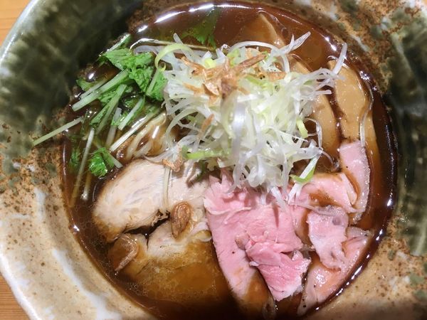 「焼きあご塩らー麺 800円」@焼きあご塩らー麺 たかはし 上野店の写真