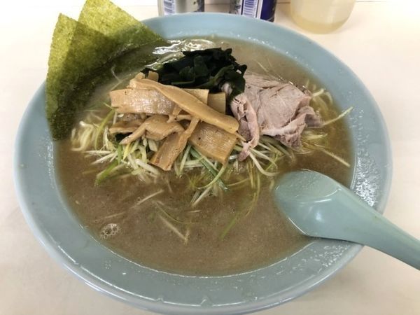 「ネギラーメン (740円)」@ラーメンショップ 運転免許センター北口店の写真