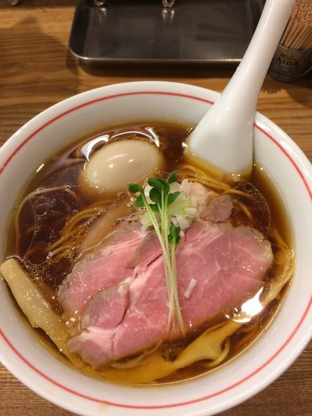 「特製軍鶏そば1100円」@麺尊 RAGEの写真