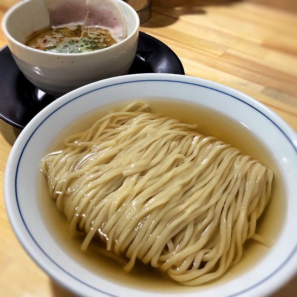 「秋刀魚水 つけ麺」@麺や 清流の写真