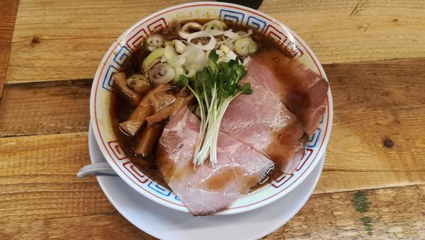 「サバ醤油そば」@サバ6製麺所 成城学園前店の写真