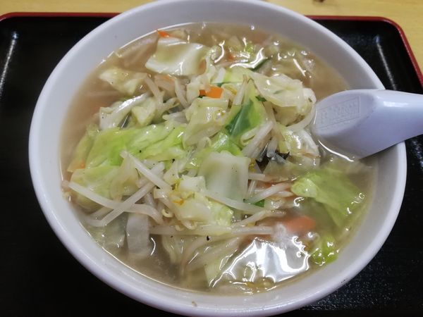 「9/14　タンメン固め550円」@しらいの写真