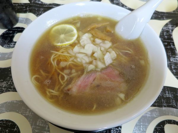 「煮干しそば ７００円」@寺カフェ 中華そば水加美の写真