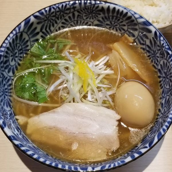 「焼きあご醤油お茶漬けセット1000円」@麺匠 いし井の写真