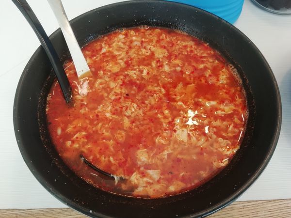 「タンタンメン（中辛）」@中山 マグマ タンタンメンの写真