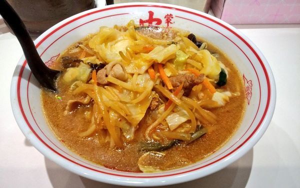 「味噌タンメン」@蒙古タンメン中本 横浜店の写真