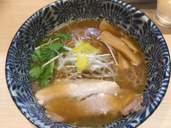 「焼きあご醤油800円」@麺匠 いし井の写真
