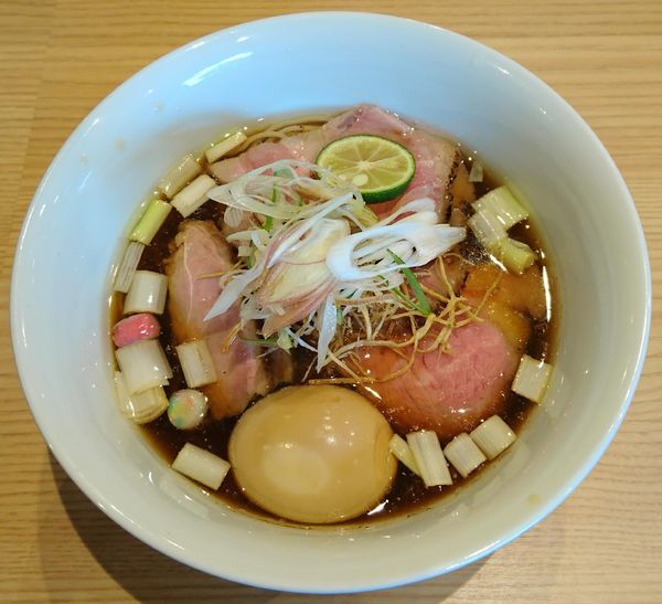 「全部のせ京鴨出汁そば」@Handicraft Worksの写真