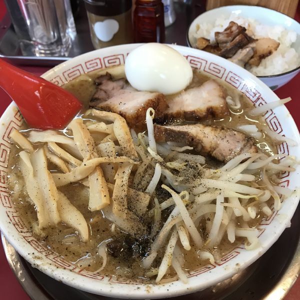 「とんしお（￥650）＋ライス小（￥50）」@大ちゃんらーめんの写真