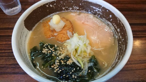 「【イマメン】さんまらあめん　880円」@らあめん ひばりやの写真