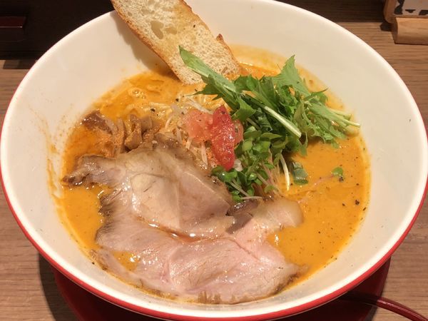 「濃厚海老ラーメン」@海老鶏麺蔵の写真