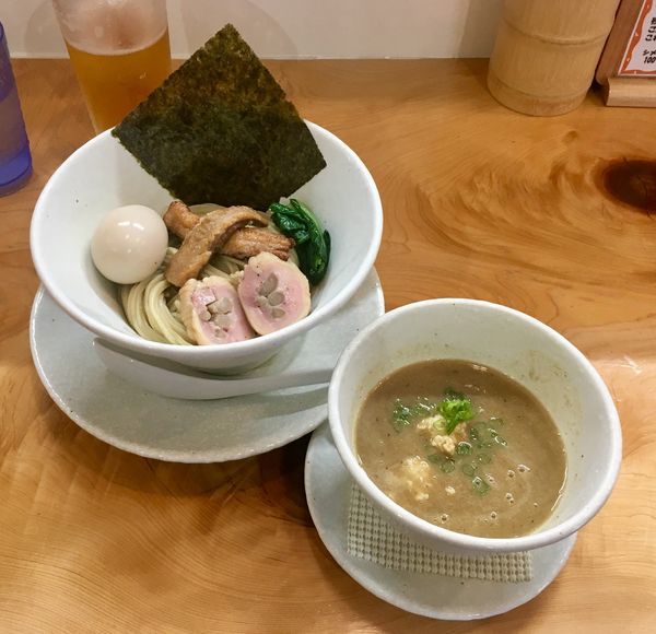 「秋刀魚の濃厚つけ麺」@麺屋BISQの写真