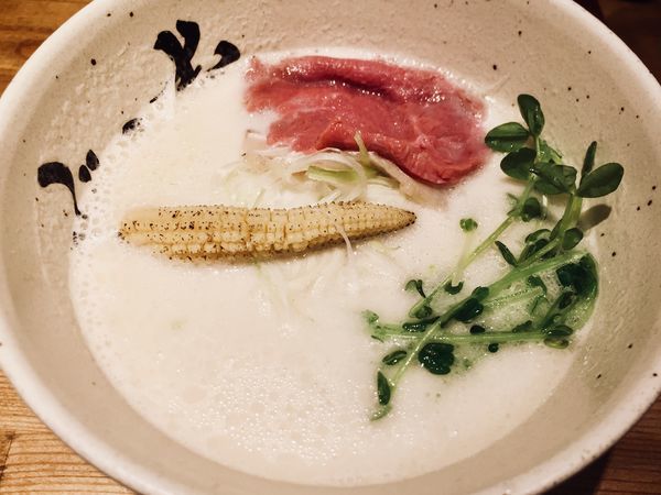 「牛白湯」@牛骨ラーメン ぶっこ志 北浜店の写真