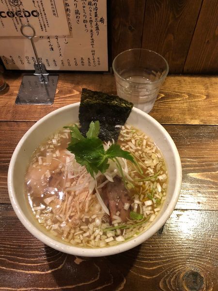 「鳥そば 塩」@神田とりそば なな蓮の写真