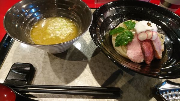 「特製つけめん」@江戸前つけ麺 銀座 魄瑛の写真