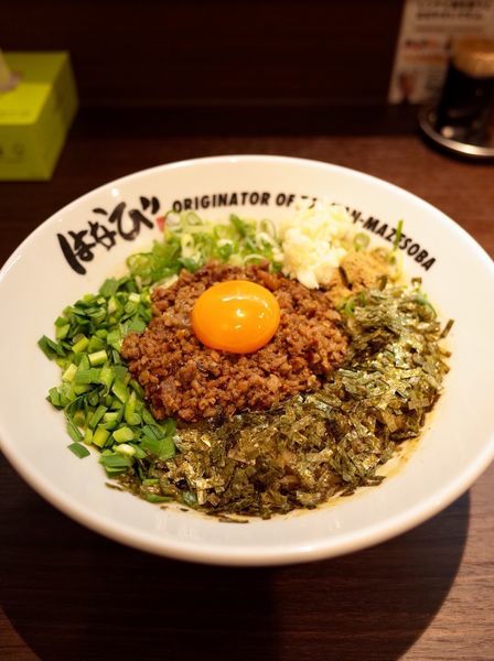 「元祖！台湾まぜそば…810円」@元祖台湾まぜそば はなび 岐阜店の写真