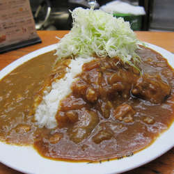 合がけ 700円（印度カレー＆ハヤシ）