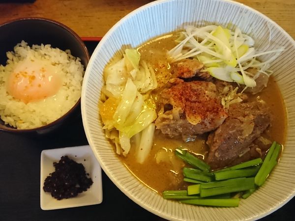 「牛味噌煮込みらーめん ￥860」@和風らーめん 凪の写真