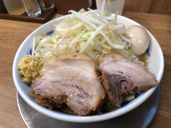 「豚玉ラーメン」@ジャンクガレッジ 熊谷店の写真